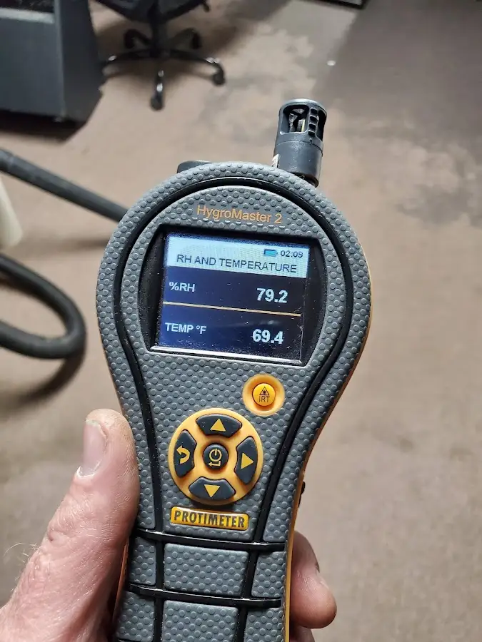 Moisture meter humidity assessment for Fire & Smoke Damage Restoration in Roseville